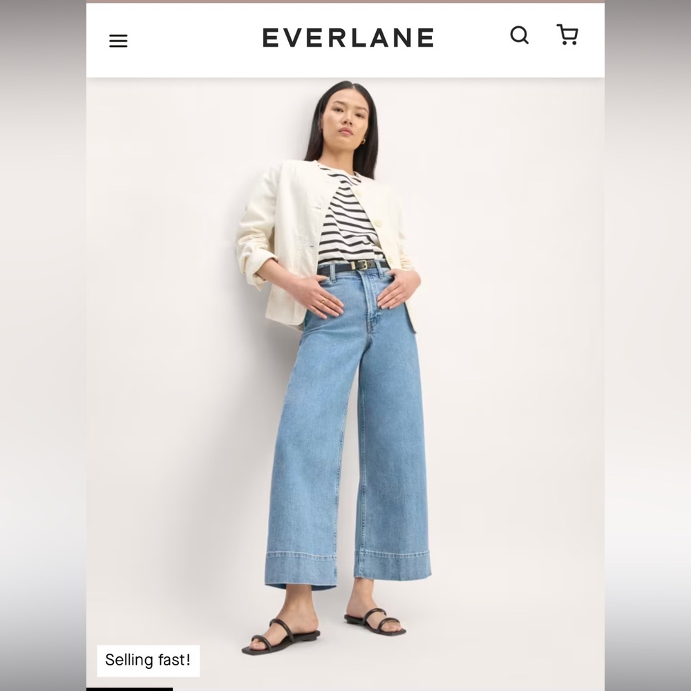 Everlane The Mariner Cropped Jean